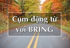 Những cụm từ đi với Bring