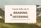 Thang điểm Ielts Reading và Listening