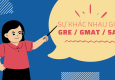 Sự khác biệt giữa GRE, GMAT và SAT