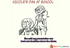 Học Thành ngữ qua đối thoại: Lesson 4- NICOLE'S DAY AT SCHOOL