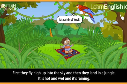 Truyện Thiếu Nhi: Ali and the magic carpet