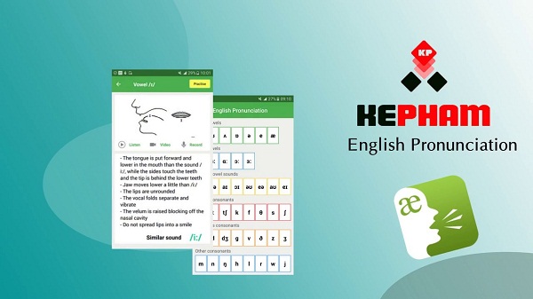 English Pronunciation App by Kepham